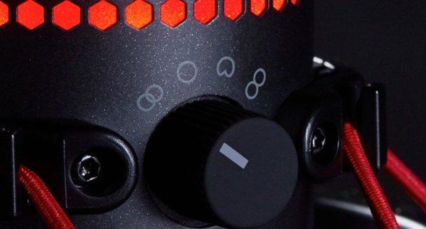 HyperX QuadCast (Black-Red) mikrofon