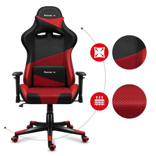 HUZARO FORCE 6.2 RED MESH gaming stolica