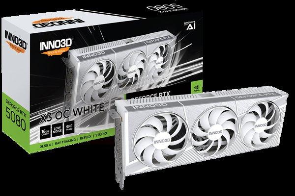 Inno3D GeForce RTX 5080 X3 OC White grafička kartica