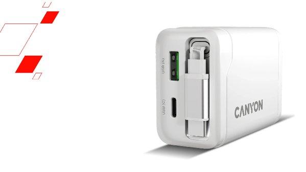 Canyon OnCharge 65RС Black punjač