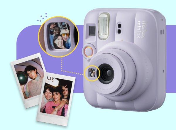 FujiFilm Instax Mini 13 Clay White instant fotoaparat