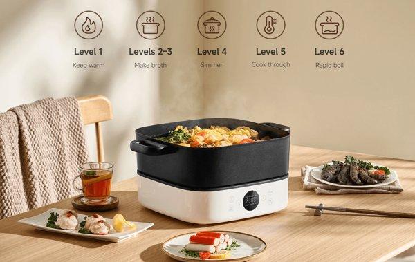 Xiaomi Multifunctional Hot Pot Cooker 6L