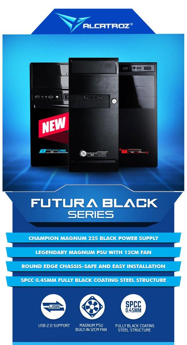 PowerLogic FUTURA BLACK N1000 Black