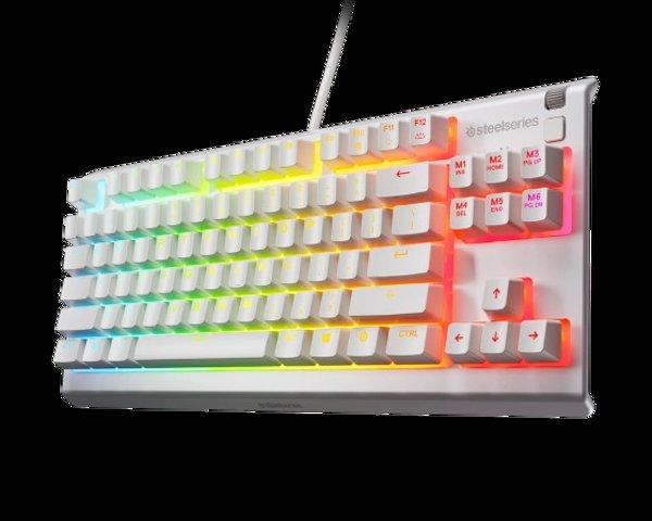 SteelSeries Apex 3 TKL White - US