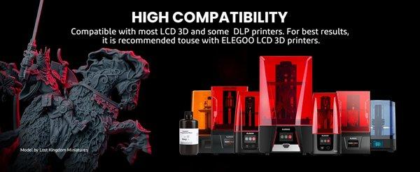 Elegoo Standard Resin 1kg (Clear Blue)