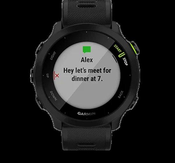Garmin Forerunner 55 Black smartwatch