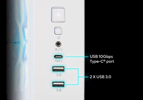 Asus A32 PLUS TG ARGB WHITE kućište