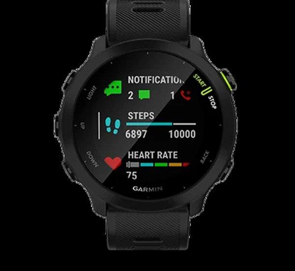 Garmin Forerunner 55 Black smartwatch