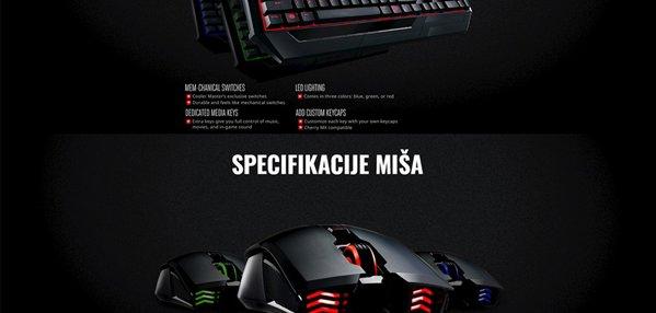 CoolerMaster CM Storm Devastator II TAS00605