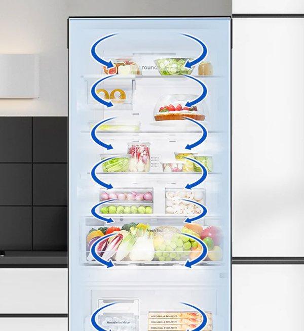 Samsung RB50DG632EB1EO kombinovani frižider