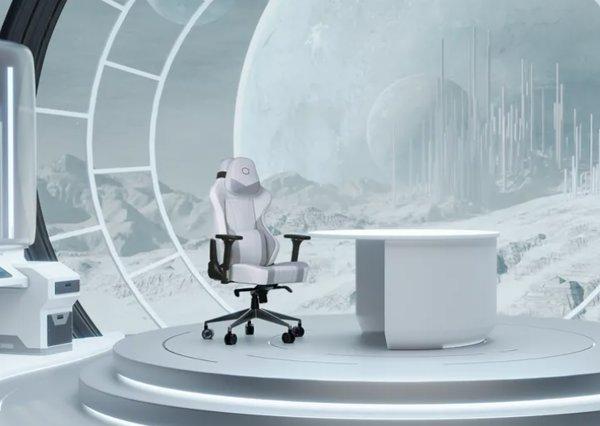 COOLER MASTER Caliber X2C White gaming stolica