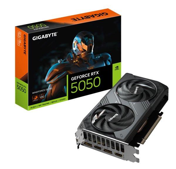 Gigabyte RTX 5050 Windforce OC 8G grafička kartica