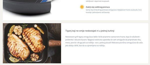 RosMarino grill Black Line 28cm