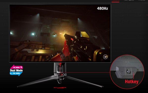 ASUS ROG Swift OLED PG32UCDP gaming monitor
