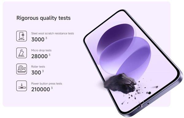 Xiaomi Redmi Note 17 5G 6GB 128GB Celestial Purple smartphone