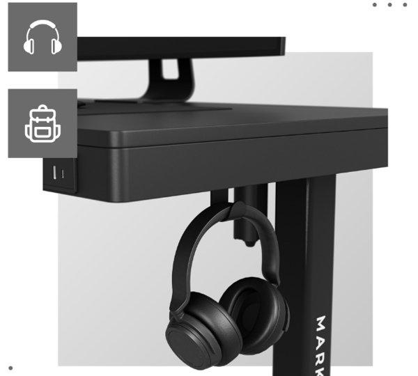 MarkAdler Leader 8.2 Black standing desk