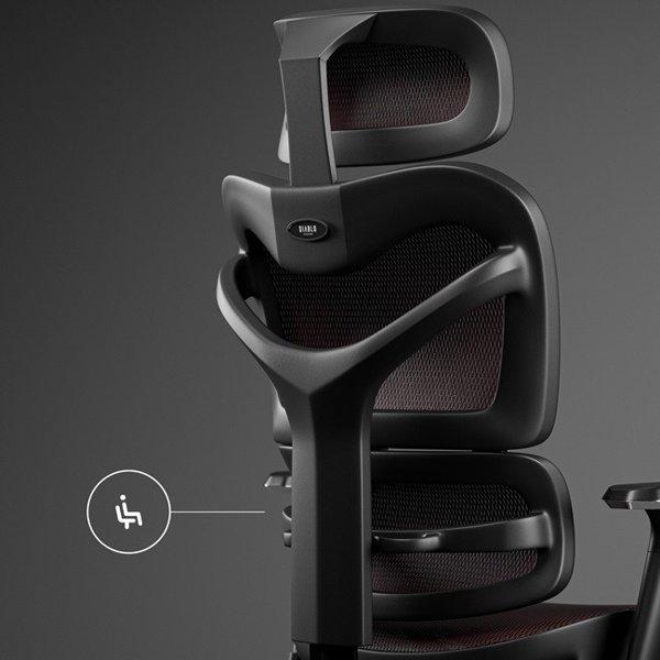 DIABLO V-COMMANDER (Black and Burgundy)