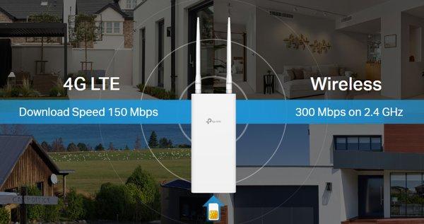 TP-LINK TL-MR100-Outdoor 4G LTE router