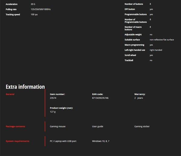 Trust GXT 940 Xidon RGB