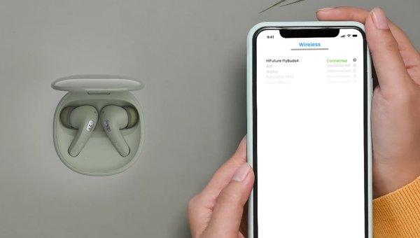 HiFuture FlyBuds4 black bežične slušalice