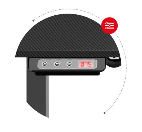 Huzaro Hero 8.5 Black gaming sto