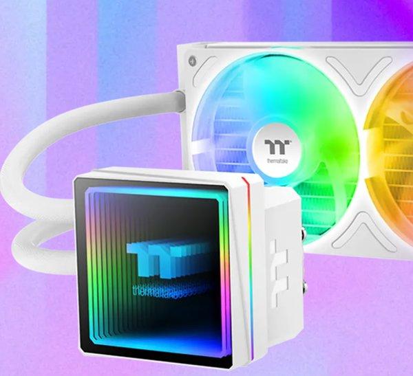 Thermaltake TH240 V3 ARGB Sync Snow Edition kuler