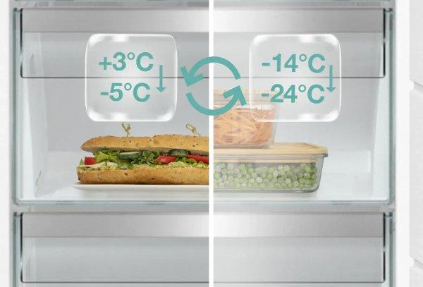 Gorenje NRKI619D61WFE ugradni kombinovani frižider