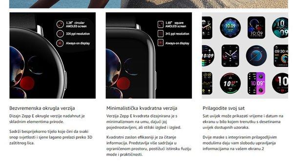 Amazfit Zepp E (square) smartwatch