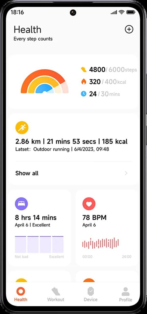 Xiaomi Redmi Watch 4 (Silver Gray)