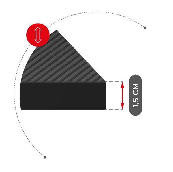 Huzaro Hero 6.3 White gaming sto