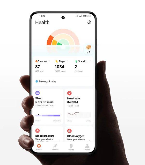 XIAOMI Watch S4 Silver smartwatch